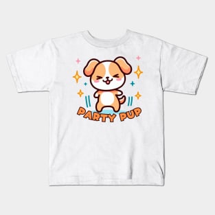 Dancing dog Kids T-Shirt